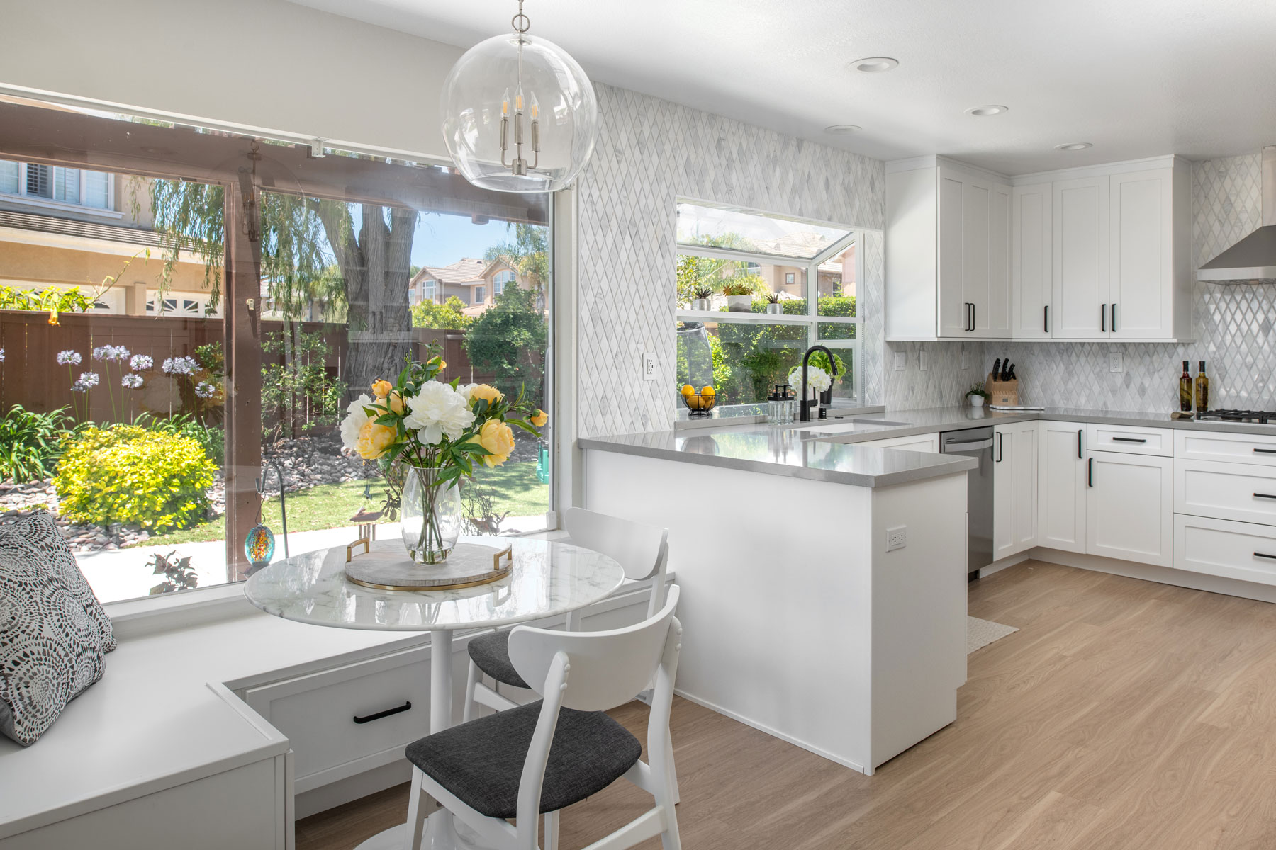 Light Filled Rancho Bernardo Kitchen
